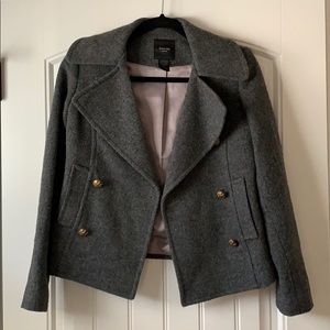 Smythe Size 2 Gray Jacket